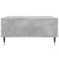vidaXL Couchtisch Betongrau 60x60x30 cm Holzwerkstoff vidaXL Couchtisch Betongrau 60x60x30 cm Holzwerkstoff