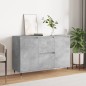 vidaXL Sideboard Betongrau 104x35x70 cm Holzwerkstoff vidaXL Sideboard Betongrau 104x35x70 cm Holzwerkstoff