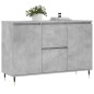 vidaXL Sideboard Betongrau 104x35x70 cm Holzwerkstoff vidaXL Sideboard Betongrau 104x35x70 cm Holzwerkstoff