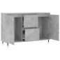vidaXL Sideboard Betongrau 104x35x70 cm Holzwerkstoff vidaXL Sideboard Betongrau 104x35x70 cm Holzwerkstoff