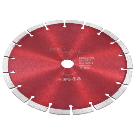 vidaXL Diamant-Trennscheibe Stahl 230 mm