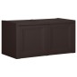 vidaXL Kissenbox Braun 86x40x42 cm 85 L vidaXL Kissenbox Braun 86x40x42 cm 85 L