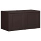 vidaXL Kissenbox Braun 86x40x42 cm 85 L vidaXL Kissenbox Braun 86x40x42 cm 85 L