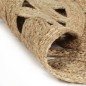 vidaXL Teppich Handgefertigt Geflochten Jute 210 cm vidaXL Teppich Handgefertigt Geflochten Jute 210 cm