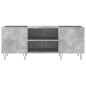vidaXL Plattenschrank Betongrau 121x38x48 cm Holzwerkstoff vidaXL Plattenschrank Betongrau 121x38x48 cm Holzwerkstoff