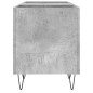 vidaXL Plattenschrank Betongrau 121x38x48 cm Holzwerkstoff vidaXL Plattenschrank Betongrau 121x38x48 cm Holzwerkstoff