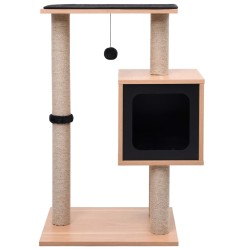 vidaXL Katzen-Kratzbaum mit Sisal-Kratzmatte 82 cm