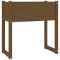 vidaXL Pflanzkübel Honigbraun 78x40x81 cm Massivholz Kiefer vidaXL Pflanzkübel Honigbraun 78x40x81 cm Massivholz Kiefer