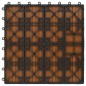 22 Stk. Terrassenfliesen 30 x 30 cm 2 qm WPC Teakholzfarbe 22 Stk. Terrassenfliesen 30 x 30 cm 2 qm WPC Teakholzfarbe