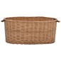 vidaXL Holzkorb mit Tragegriffen 78 x 54 x 34 cm Natur Weide vidaXL Holzkorb mit Tragegriffen 78 x 54 x 34 cm Natur Weide