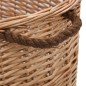vidaXL Holzkorb mit Tragegriffen 78 x 54 x 34 cm Natur Weide vidaXL Holzkorb mit Tragegriffen 78 x 54 x 34 cm Natur Weide