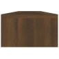 vidaXL Monitorständer Braun Eichen-Optik 110x23,5x9 cm Holzwerkstoff vidaXL Monitorständer Braun Eichen-Optik 110x23,5x9 cm Holzwerkstoff