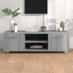 vidaXL TV-Schrank Grau Sonoma 110x40x35 cm Holzwerkstoff