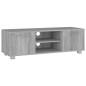 vidaXL TV-Schrank Grau Sonoma 110x40x35 cm Holzwerkstoff vidaXL TV-Schrank Grau Sonoma 110x40x35 cm Holzwerkstoff