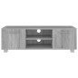 vidaXL TV-Schrank Grau Sonoma 110x40x35 cm Holzwerkstoff vidaXL TV-Schrank Grau Sonoma 110x40x35 cm Holzwerkstoff