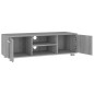 vidaXL TV-Schrank Grau Sonoma 110x40x35 cm Holzwerkstoff vidaXL TV-Schrank Grau Sonoma 110x40x35 cm Holzwerkstoff