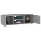 vidaXL TV-Schrank Grau Sonoma 110x40x35 cm Holzwerkstoff vidaXL TV-Schrank Grau Sonoma 110x40x35 cm Holzwerkstoff