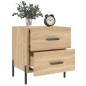 vidaXL Nachttische 2 Stk. Sonoma-Eiche 40x35x47,5 cm Holzwerkstoff vidaXL Nachttische 2 Stk. Sonoma-Eiche 40x35x47,5 cm Holzwerkstoff
