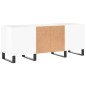 vidaXL Plattenschrank Hochglanz-Weiß 121x38x48 cm Holzwerkstoff vidaXL Plattenschrank Hochglanz-Weiß 121x38x48 cm Holzwerkstoff