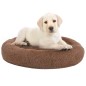 vidaXL Waschbares Hunde- & Katzenkissen Braun 70x70x15 cm Plüsch vidaXL Waschbares Hunde- & Katzenkissen Braun 70x70x15 cm Plüsch