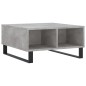 vidaXL Couchtisch Betongrau 60x60x30 cm Holzwerkstoff vidaXL Couchtisch Betongrau 60x60x30 cm Holzwerkstoff