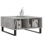 vidaXL Couchtisch Betongrau 60x60x30 cm Holzwerkstoff vidaXL Couchtisch Betongrau 60x60x30 cm Holzwerkstoff