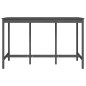 vidaXL Bartisch Grau 180x80x110 cm Massivholz Kiefer vidaXL Bartisch Grau 180x80x110 cm Massivholz Kiefer