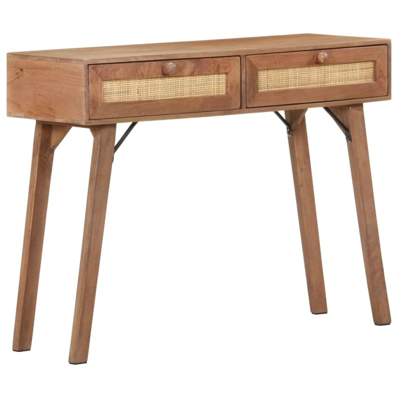 vidaXL Konsolentisch 100x35x76 cm Mango Massivholz vidaXL Konsolentisch 100x35x76 cm Mango Massivholz