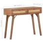 vidaXL Konsolentisch 100x35x76 cm Mango Massivholz vidaXL Konsolentisch 100x35x76 cm Mango Massivholz