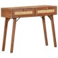 vidaXL Konsolentisch 100x35x76 cm Mango Massivholz vidaXL Konsolentisch 100x35x76 cm Mango Massivholz