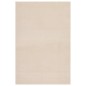 vidaXL Teppich Waschbar Flauschig Kurzflor 200x290 Rutschfest Beige