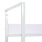 vidaXL Bücherregal 4 Regalböden Weiß 60×27,6×124,5 cm Holzwerkstoff vidaXL Bücherregal 4 Regalböden Weiß 60×27,6×124,5 cm Holzwerkstoff