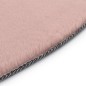 vidaXL Teppich 80 cm Kunstkaninchenfell Altrosa vidaXL Teppich 80 cm Kunstkaninchenfell Altrosa