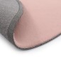 vidaXL Teppich 80 cm Kunstkaninchenfell Altrosa vidaXL Teppich 80 cm Kunstkaninchenfell Altrosa