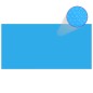 vidaXL Poolabdeckung Blau 400×200 cm PE vidaXL Poolabdeckung Blau 400×200 cm PE