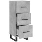 vidaXL Sideboard Betongrau 34,5x34x90 cm Holzwerkstoff vidaXL Sideboard Betongrau 34,5x34x90 cm Holzwerkstoff