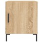 vidaXL Nachttische 2 Stk. Sonoma-Eiche 40x40x50 cm Holzwerkstoff vidaXL Nachttische 2 Stk. Sonoma-Eiche 40x40x50 cm Holzwerkstoff
