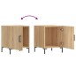 vidaXL Nachttische 2 Stk. Sonoma-Eiche 40x40x50 cm Holzwerkstoff vidaXL Nachttische 2 Stk. Sonoma-Eiche 40x40x50 cm Holzwerkstoff