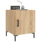 vidaXL Nachttische 2 Stk. Sonoma-Eiche 40x40x50 cm Holzwerkstoff vidaXL Nachttische 2 Stk. Sonoma-Eiche 40x40x50 cm Holzwerkstoff