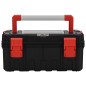 vidaXL Werkzeugkoffer Schwarz und Rot 55x28x26,5 cm vidaXL Werkzeugkoffer Schwarz und Rot 55x28x26,5 cm