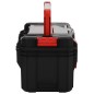 vidaXL Werkzeugkoffer Schwarz und Rot 55x28x26,5 cm vidaXL Werkzeugkoffer Schwarz und Rot 55x28x26,5 cm