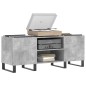 vidaXL Plattenschrank Betongrau 121x38x48 cm Holzwerkstoff vidaXL Plattenschrank Betongrau 121x38x48 cm Holzwerkstoff