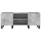 vidaXL Plattenschrank Betongrau 121x38x48 cm Holzwerkstoff vidaXL Plattenschrank Betongrau 121x38x48 cm Holzwerkstoff