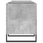 vidaXL Plattenschrank Betongrau 121x38x48 cm Holzwerkstoff vidaXL Plattenschrank Betongrau 121x38x48 cm Holzwerkstoff
