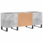 vidaXL Plattenschrank Betongrau 121x38x48 cm Holzwerkstoff vidaXL Plattenschrank Betongrau 121x38x48 cm Holzwerkstoff