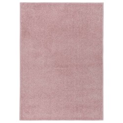 vidaXL Teppich Kurzflor 240x340 cm Rosa