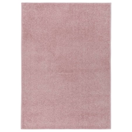vidaXL Teppich Kurzflor 240x340 cm Rosa
