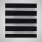 Doppelrollo 120 x 230 cm schewarz Doppelrollo 120 x 230 cm schewarz