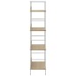 vidaXL Bücherregal 4 Regalböden Eiche 60×27,6×124,5 cm Holzwerkstoff vidaXL Bücherregal 4 Regalböden Eiche 60×27,6×124,5 cm Holzwerkstoff