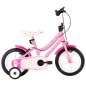 vidaXL Kinderfahrrad 12 Zoll Weiß und Rosa vidaXL Kinderfahrrad 12 Zoll Weiß und Rosa